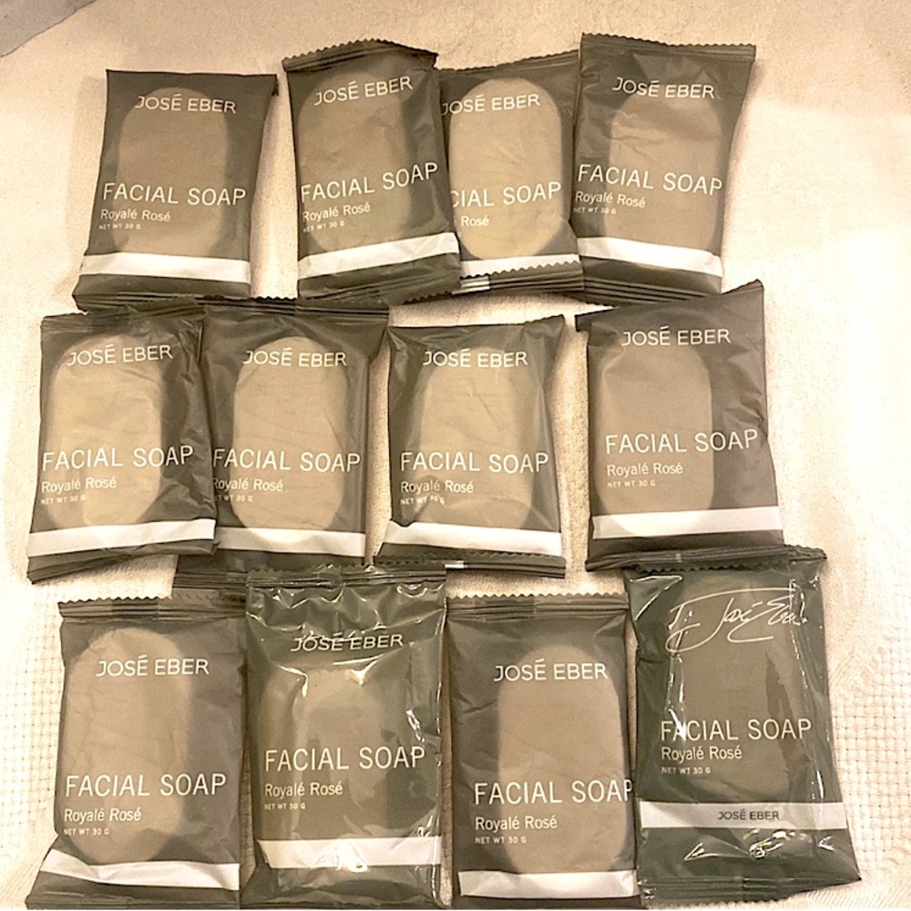 🍦 NWT 12 bars Jose Eber facial soap royale rose 30 g each